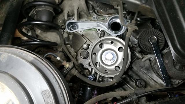 アイのヲーターポンプ交換でーす♪