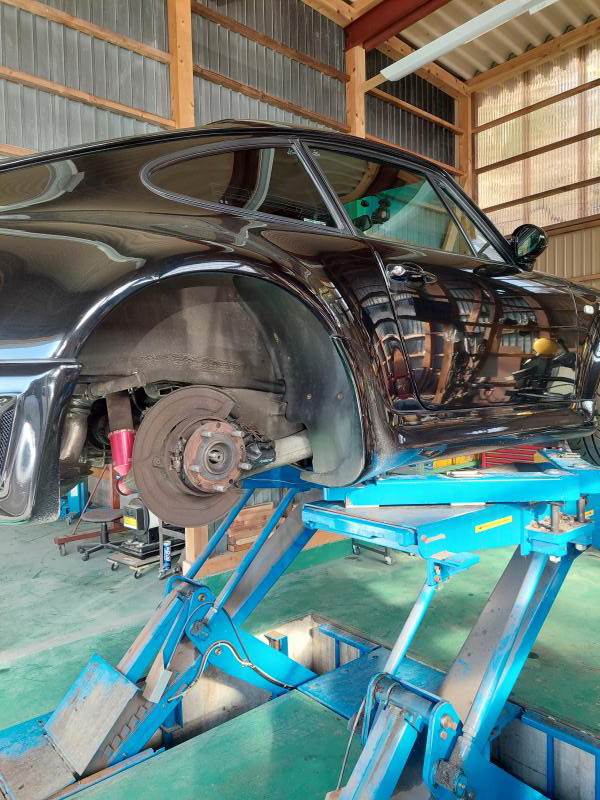 ポルシェハブベアリング交換