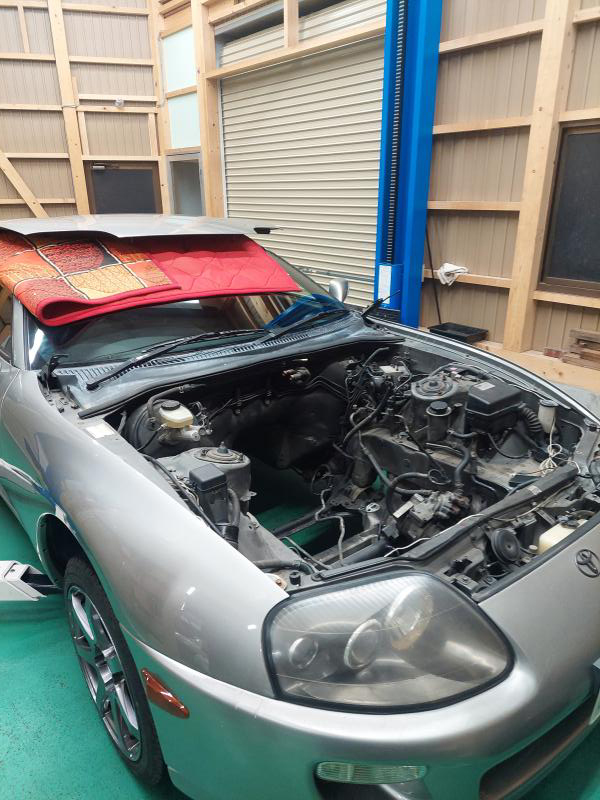 80スープラエンジンオーバーホール